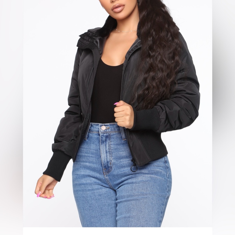Fashion Nova Bomber jacket (S)